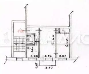 2-к кв. Бурятия, Улан-Удэ Сокол мкр, 2 (45.8 м) - Фото 2