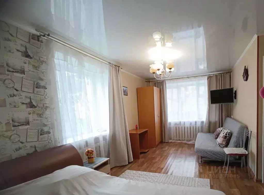 1-к кв. Томская область, Томск просп. Ленина, 138А (32.0 м) - Фото 0