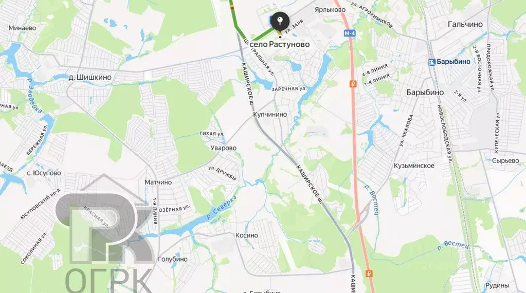 Участок в Московская область, Домодедово городской округ, с. Растуново ... - Фото 2