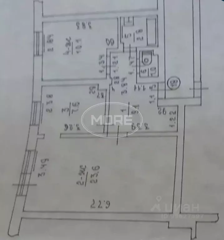 2-к кв. Калининградская область, Светлогорск Калининградский просп., ... - Фото 2