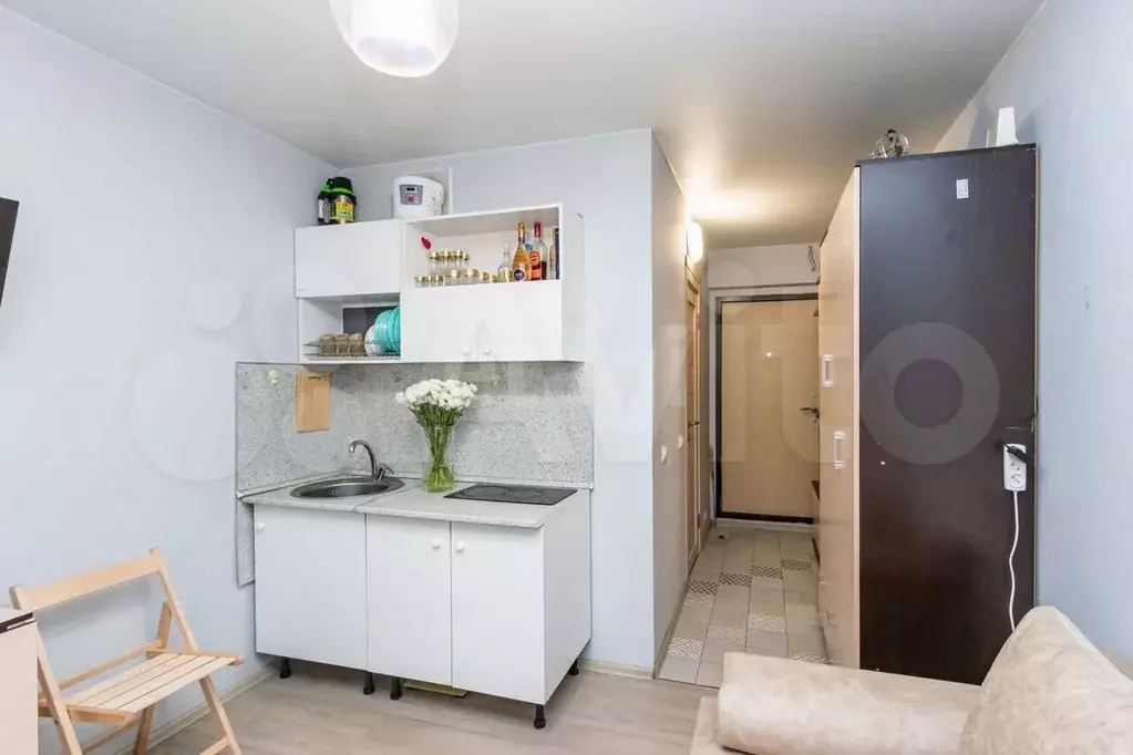 Квартира-студия, 17,8 м, 2/16 эт. - Фото 1