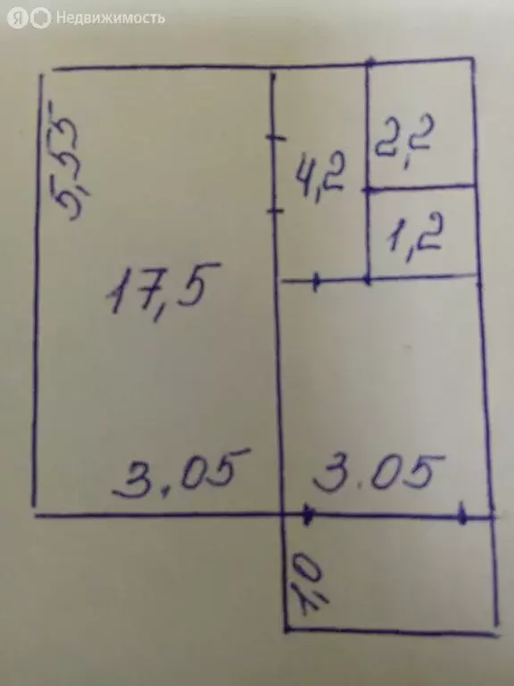 1-комнатная квартира: Киров, Ленинский район, улица Щорса, 23 (32.6 м) - Фото 1