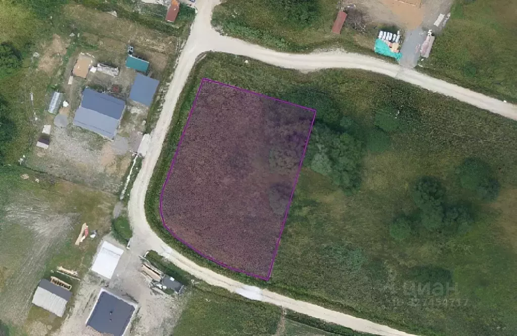 Участок в Ленинградская область, Ломоносовский район, Пениковское ... - Фото 1