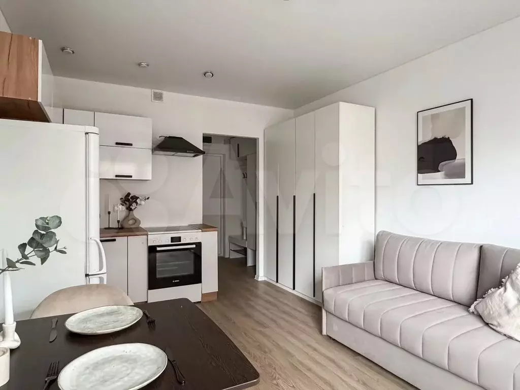 Квартира-студия, 19,7 м, 8/33 эт. - Фото 1
