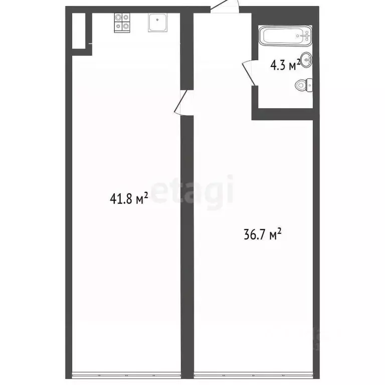 2-к кв. Краснодарский край, Геленджик ул. Мира, 40 (82.8 м) - Фото 1