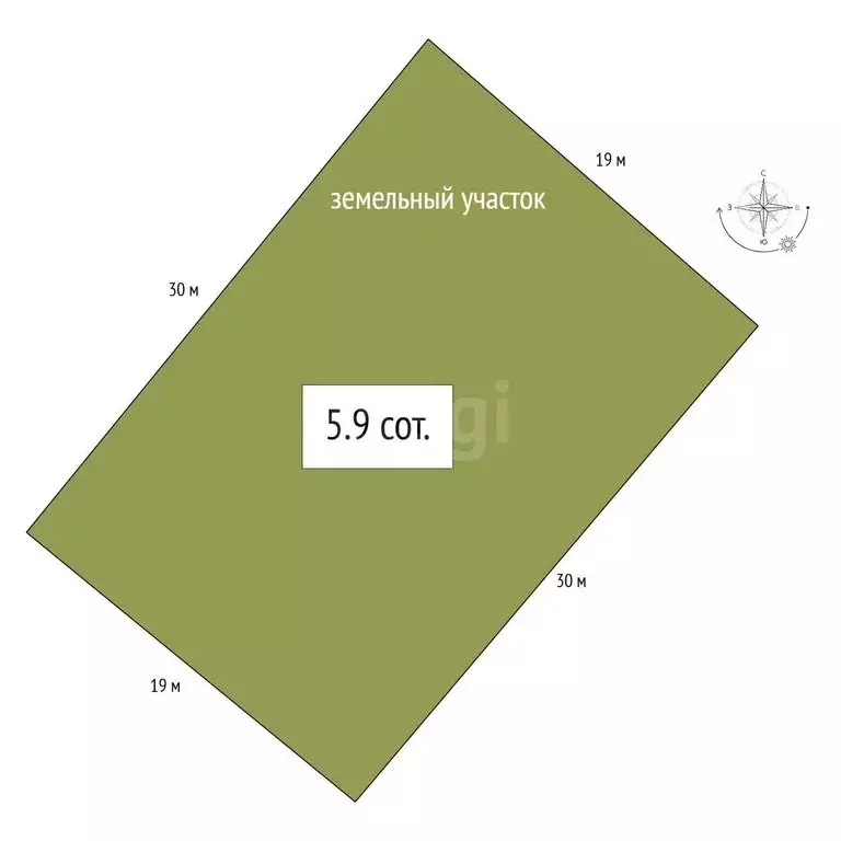 Участок в Бердск, СНТ Марьин Лог, 59-я улица (5.9 м) - Фото 2