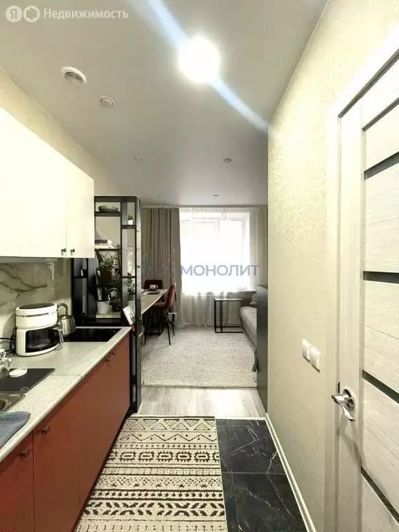 Квартира-студия: Нижний Новгород, улица Невзоровых, 39/68 (17 м) - Фото 2