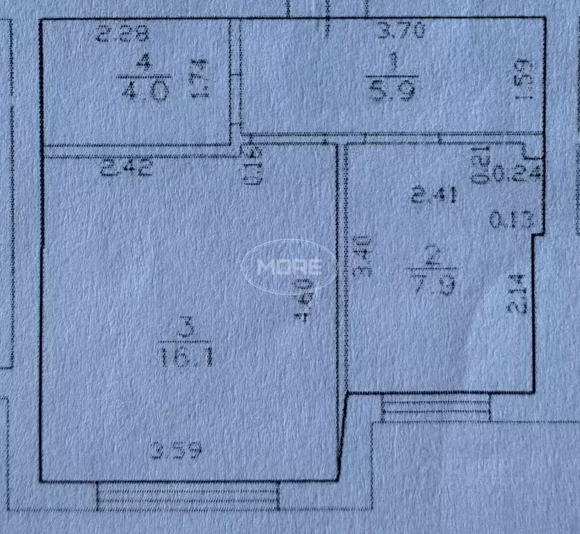 1-к кв. Калининградская область, Калининград ул. Станиславского, 60 ... - Фото 2