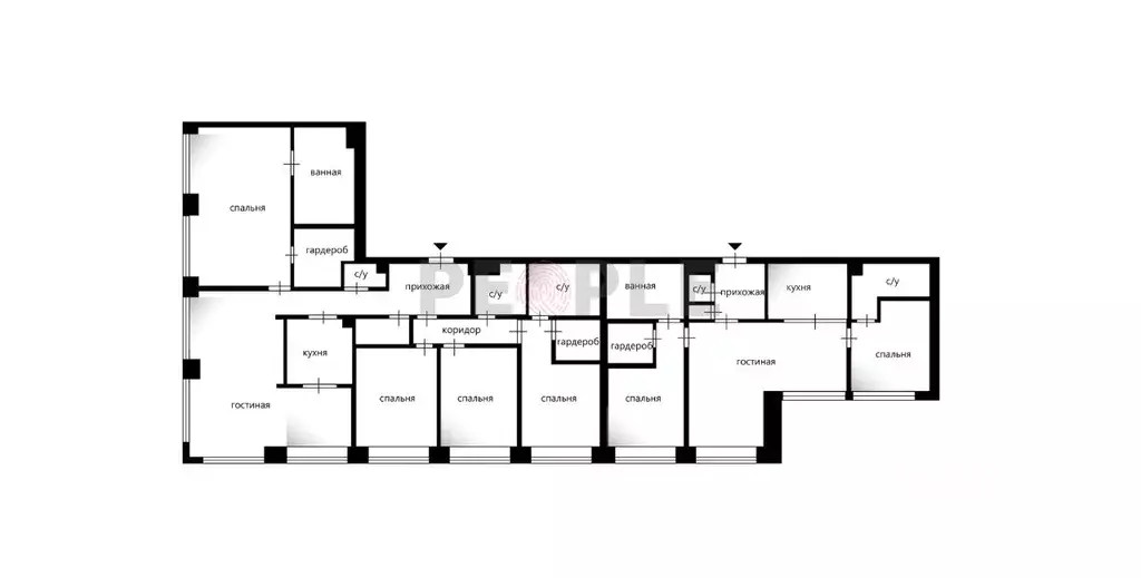 5-к кв. Москва Ленинградский просп., 37/3 (241.0 м) - Фото 2