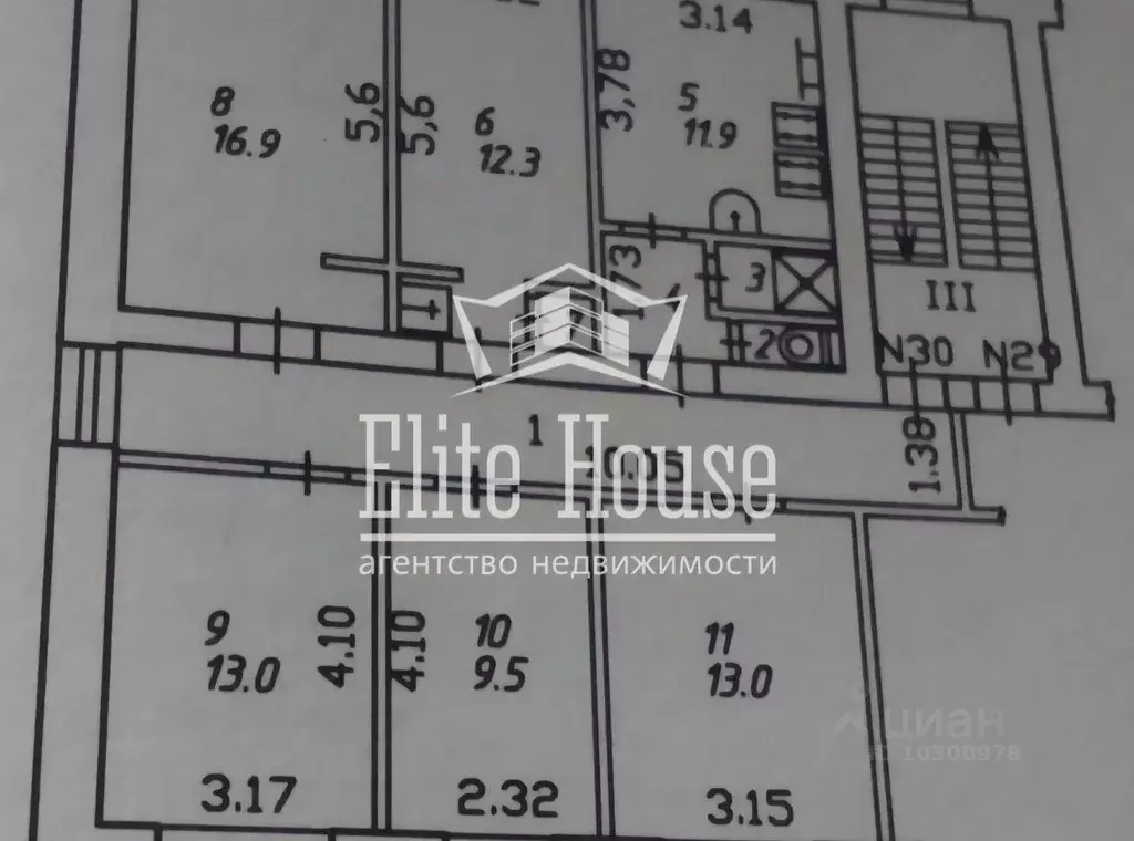 Комната Калужская область, Калуга ул. Салтыкова-Щедрина, 68 (29.9 м) - Фото 2
