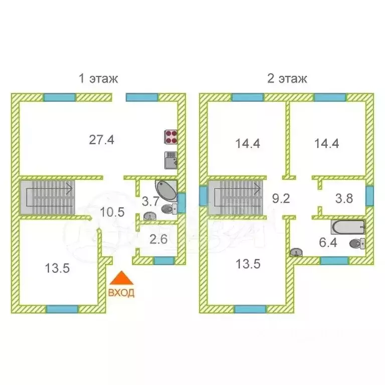 Дом в Тюменская область, Тюмень Березняковский мкр,  (128 м) - Фото 2