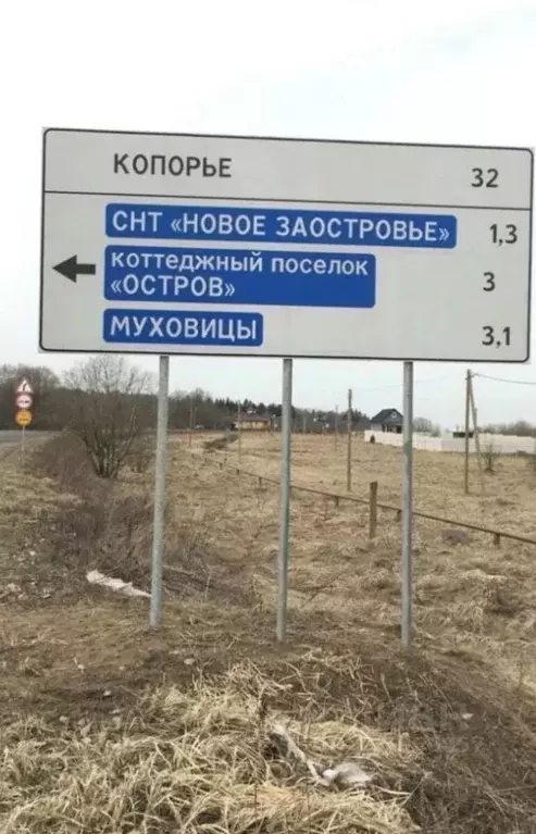 Участок в Ленинградская область, Ломоносовский район, Гостилицкое ... - Фото 1