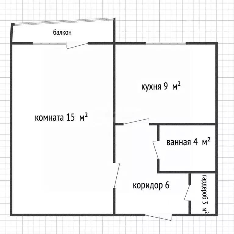 1-к кв. Адыгея, Майкоп ул. 12 Марта, 134К1 (37.0 м) - Фото 2