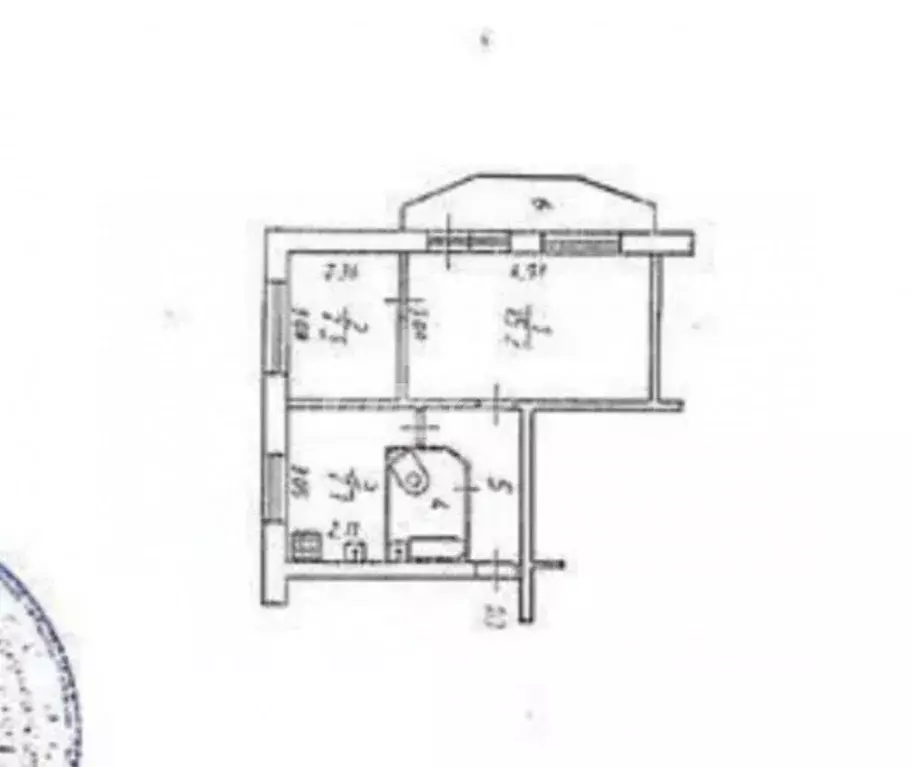 2-к кв. Московская область, Красногорск Райцентр мкр, ул. ... - Фото 2