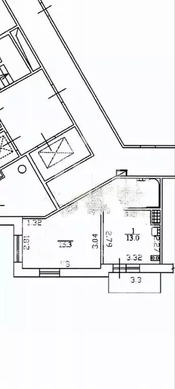 1-к кв. Санкт-Петербург ул. Турку, 11к2 (31.7 м) - Фото 2