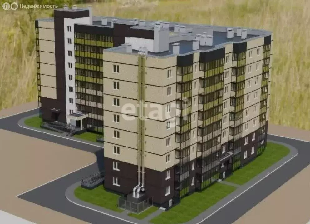 Квартира-студия: Красный Бор, Мирная улица, 7 (28.55 м) - Фото 1