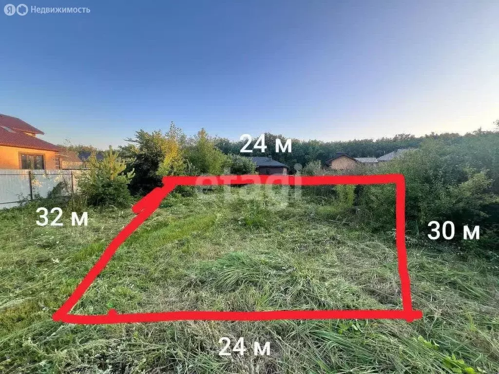 Участок в Наумовский сельсовет, СНТ Лесное (7 м) - Фото 1