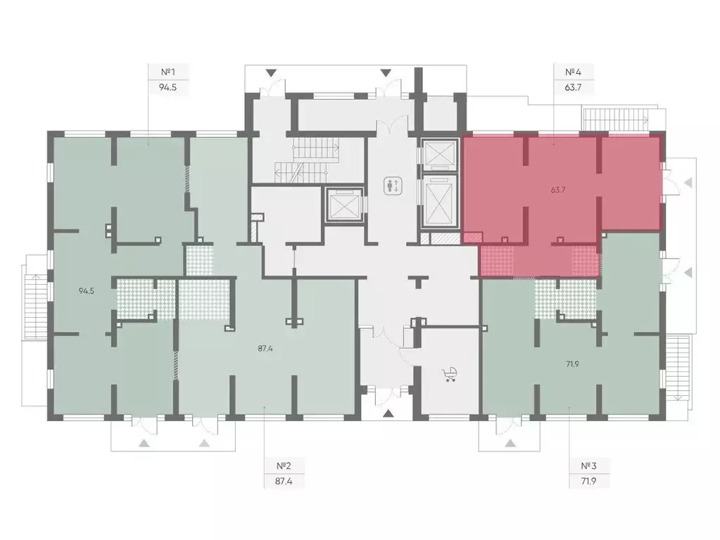Помещение свободного назначения в Санкт-Петербург Октябрьская ... - Фото 2