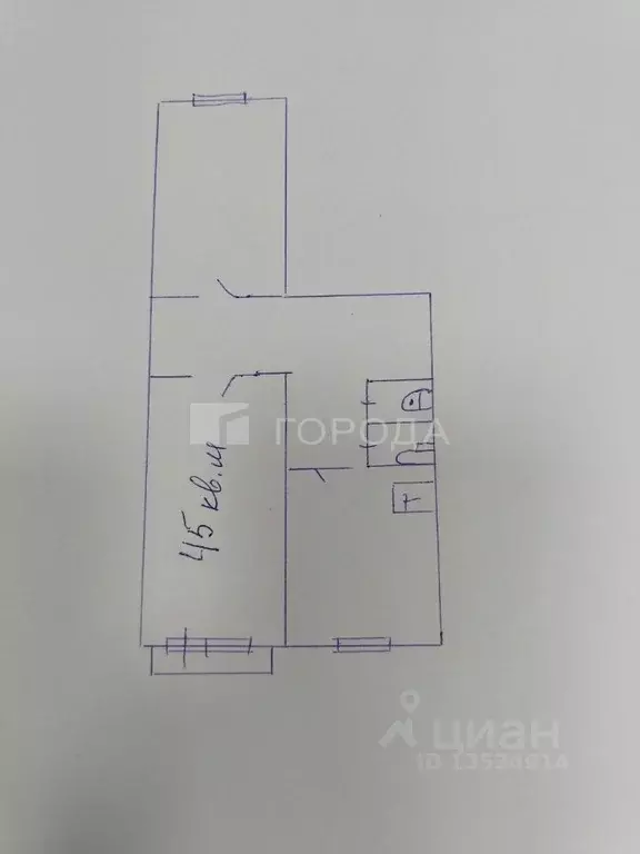 2-к кв. Алтайский край, Барнаул ул. Юрина, 244 (45.0 м) - Фото 1