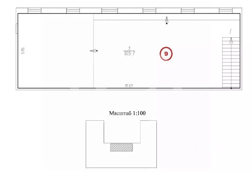 Помещение свободного назначения в Москва ул. Молодцова, 21 (704 м) - Фото 2