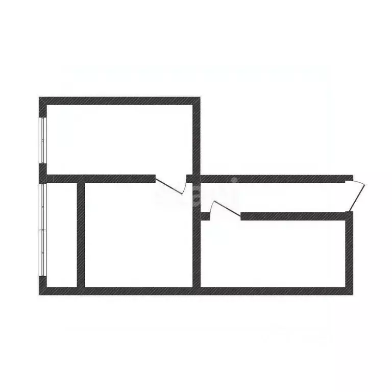 2-к кв. Курская область, Курск Союзная ул., 59А (39.2 м) - Фото 2