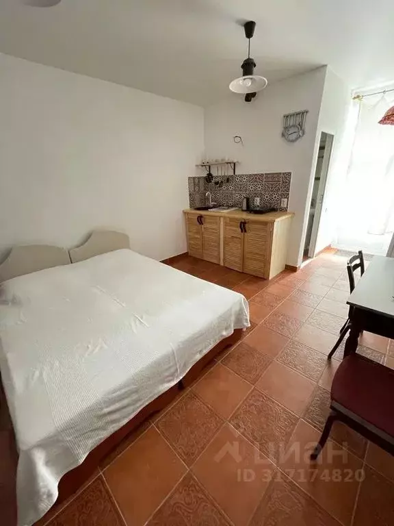 Студия Крым, Сакский район, с. Штормовое ул. Набережная, 3 (24.0 м) - Фото 1