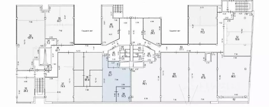 Офис в Москва Научный проезд, 19 (110 м) - Фото 2