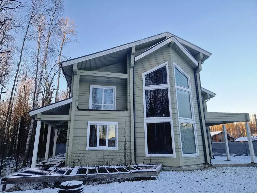 Коттедж в Ленинградская область, Всеволожский район, Колтушское ... - Фото 1