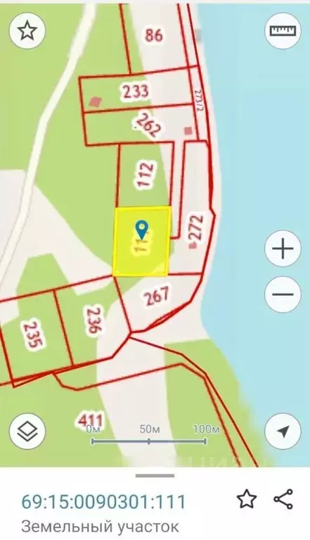 Участок в Тверская область, Конаковский муниципальный округ, д. Бабня ... - Фото 1