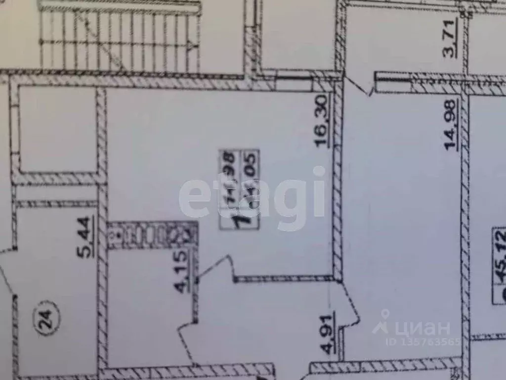 1-к кв. Краснодарский край, Анапа ул. Поликарпова, 2к13 (44.0 м) - Фото 2