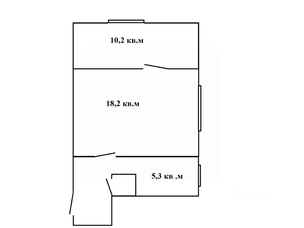 2-к кв. Владимирская область, Владимир Добросельская ул., 204 (40.4 м) - Фото 1