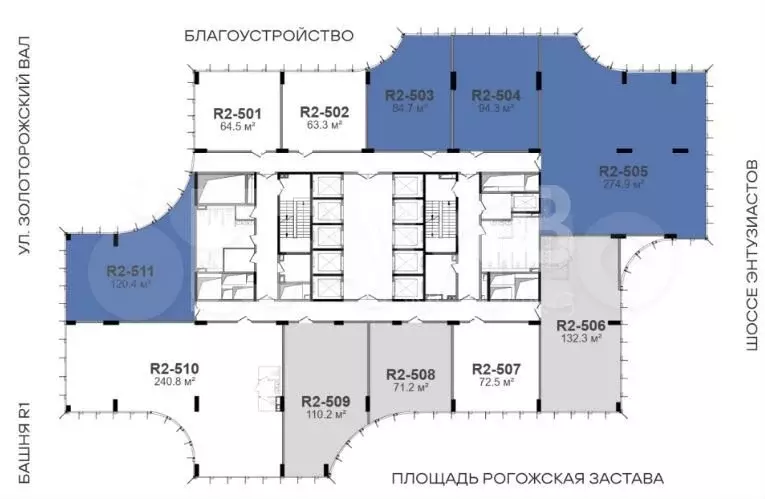 Продажа офисного блока 4784.7 м2 - Фото 0