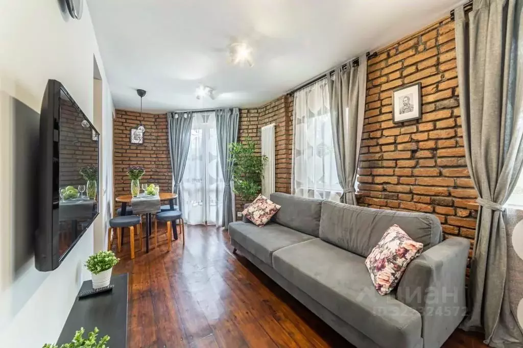 1-к кв. Краснодарский край, Сочи Центральный мкр, ул. Воровского, ... - Фото 2