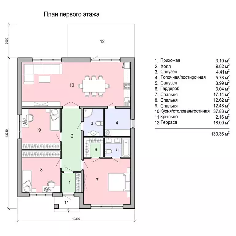 Дом в Свердловская область, муниципальный округ Заречный, деревня ... - Фото 2