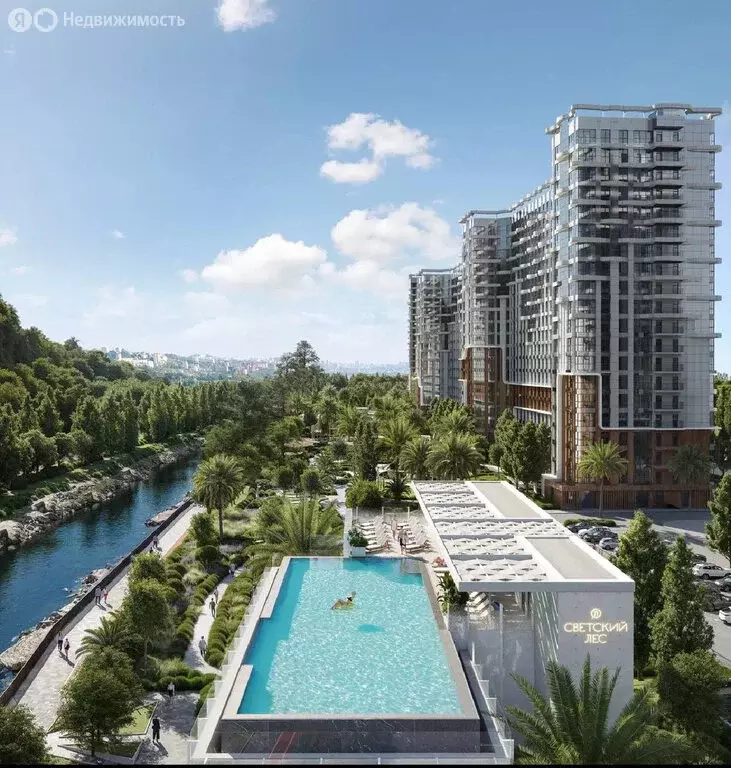 2-комнатная квартира: Сочи, Краснодонская улица, 46 (53 м) - Фото 2