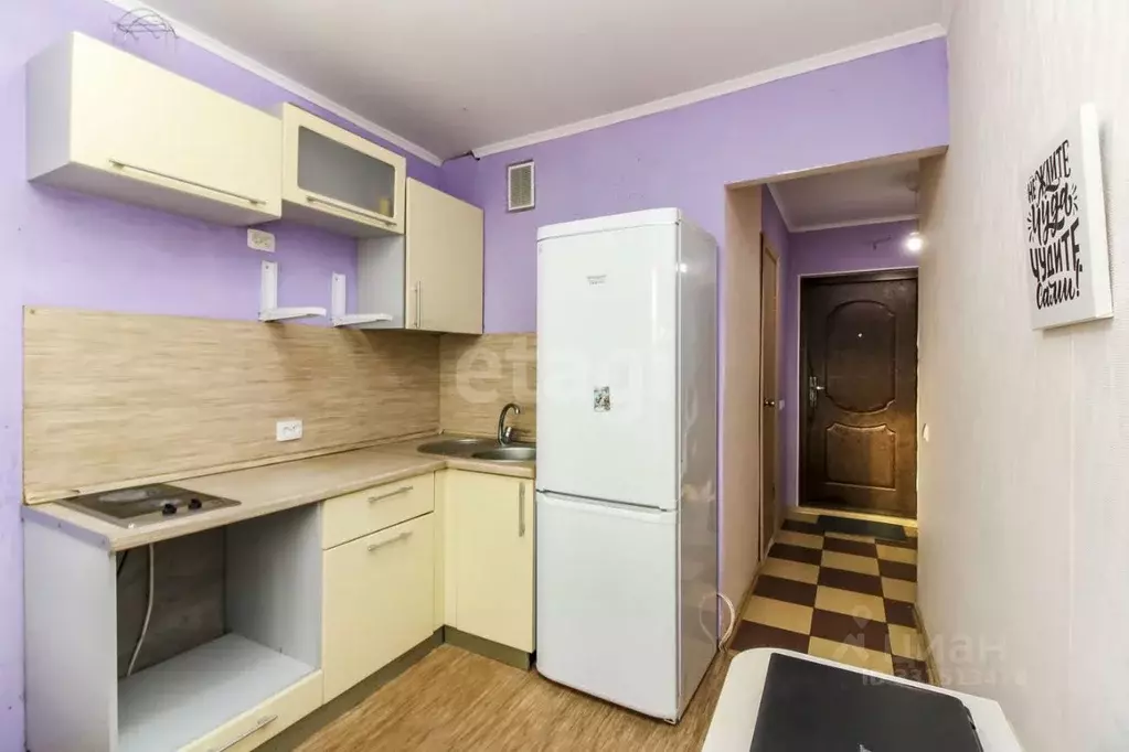 1-к кв. Тюменская область, Тюмень ул. Домостроителей, 16а (33.0 м) - Фото 1