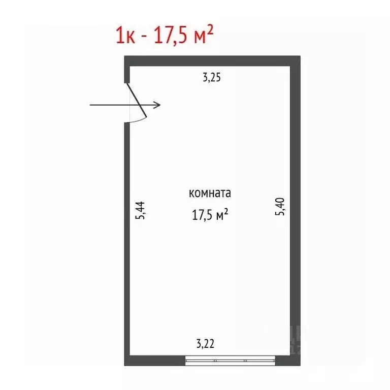 Комната Свердловская область, Екатеринбург ул. Надеждинская, 12 (17.5 ... - Фото 2