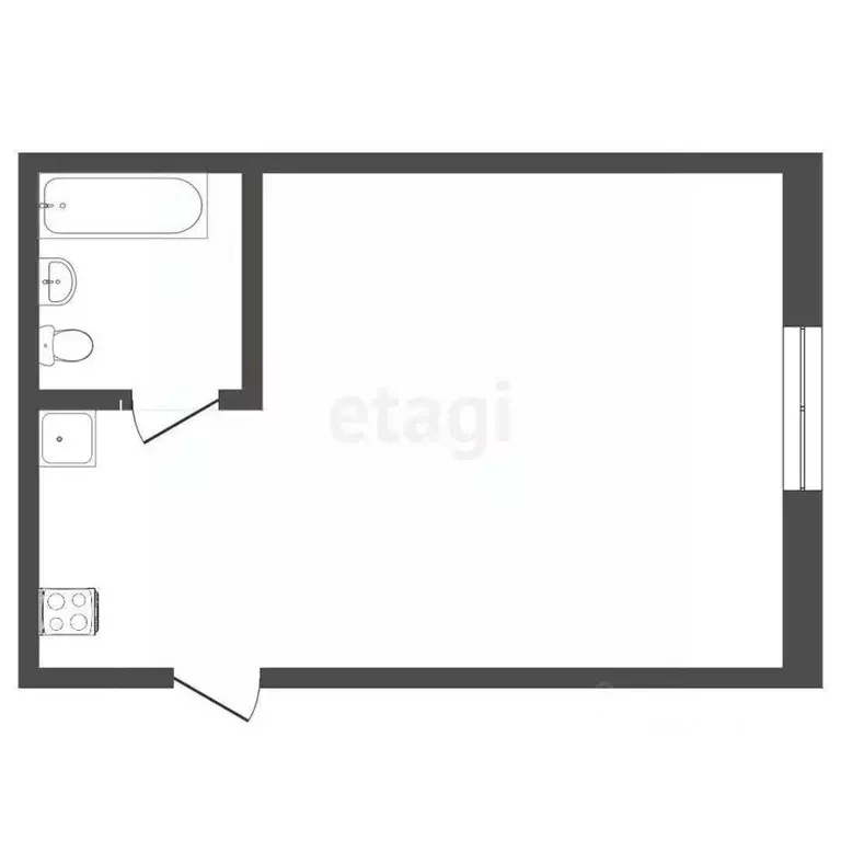 Комната Мордовия, Саранск ул. Тани Бибиной, 34 (18.0 м) - Фото 2