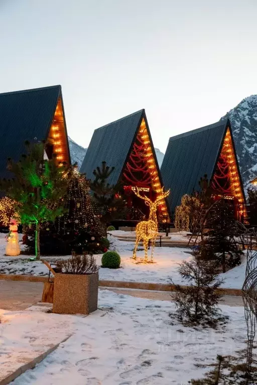 Дом в Кабардино-Балкария, Эльбрусский район, с. Эльбрус Школьная ул., ... - Фото 2