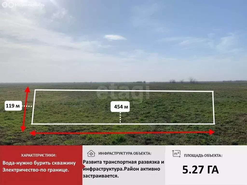 Участок в Колодезянское сельское поселение, село Докучаево (526.75 м) - Фото 2