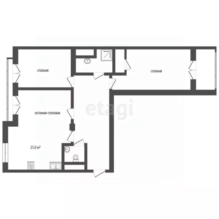 2-к кв. Москва Мытная ул., 7с1 (113.0 м) - Фото 2