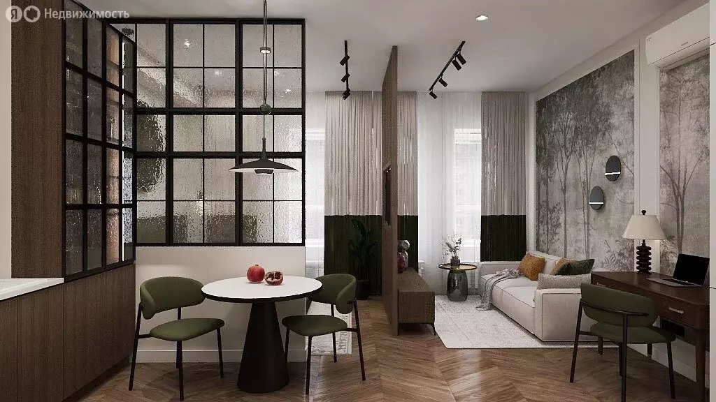 Квартира-студия: Москва, 1-я улица Ямского Поля, 26 (35.2 м) - Фото 2