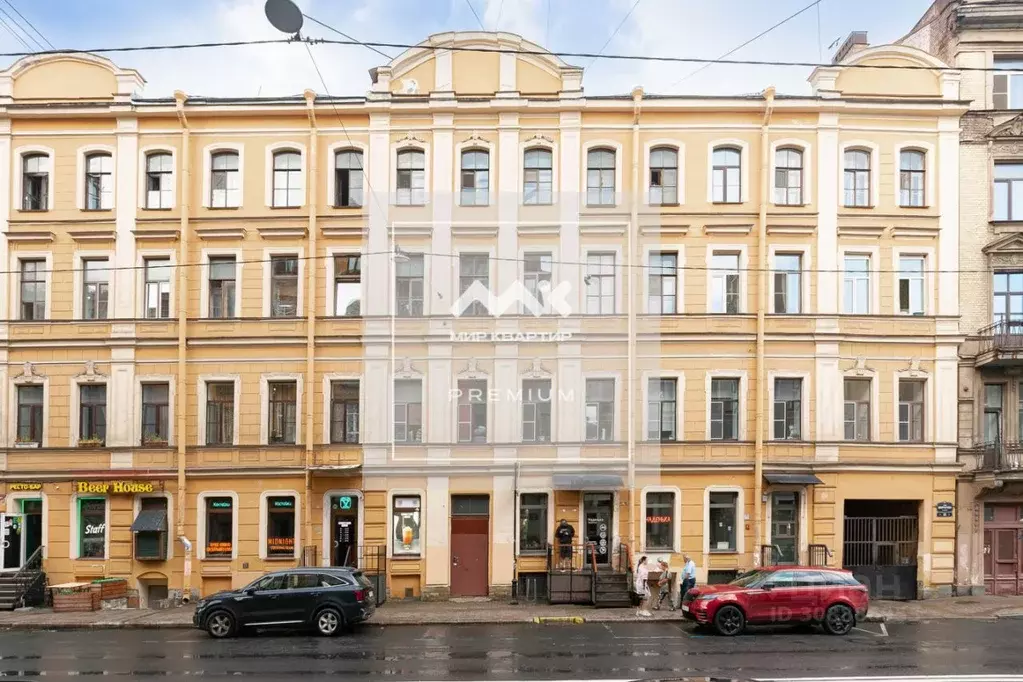 2-к кв. Санкт-Петербург ул. Некрасова, 25 (74.21 м) - Фото 0