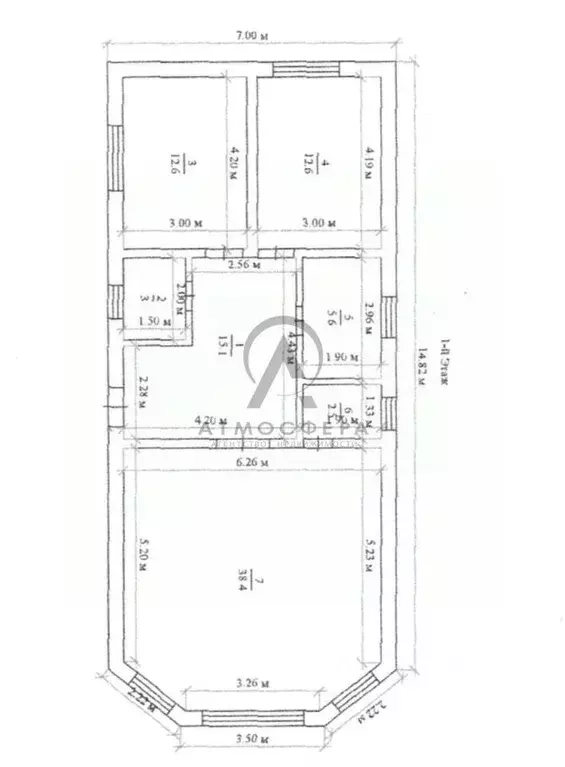 Дом в Краснодарский край, Апшеронск Механическая ул., 31 (95 м) - Фото 1