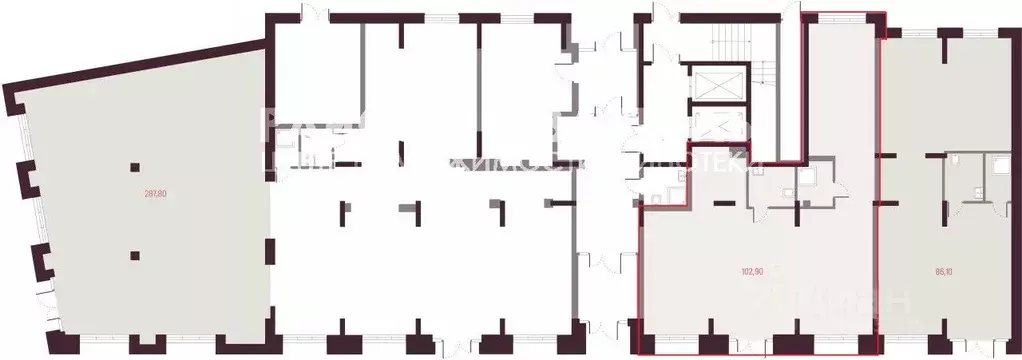 Помещение свободного назначения в Свердловская область, Екатеринбург ... - Фото 2