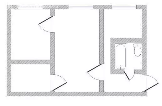 2-комнатная квартира: Нижний Тагил, Первомайская улица, 21 (45.3 м) - Фото 1