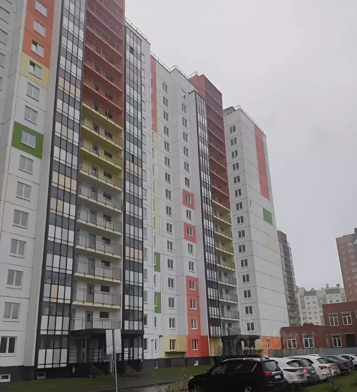 1-к кв. Ленинградская область, Всеволожск ул. Севастопольская, 1 (39.0 ... - Фото 1