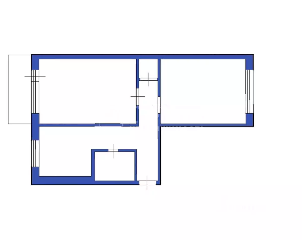 2-к кв. Кемеровская область, Междуреченск просп. 50 лет Комсомола, 69 ... - Фото 2