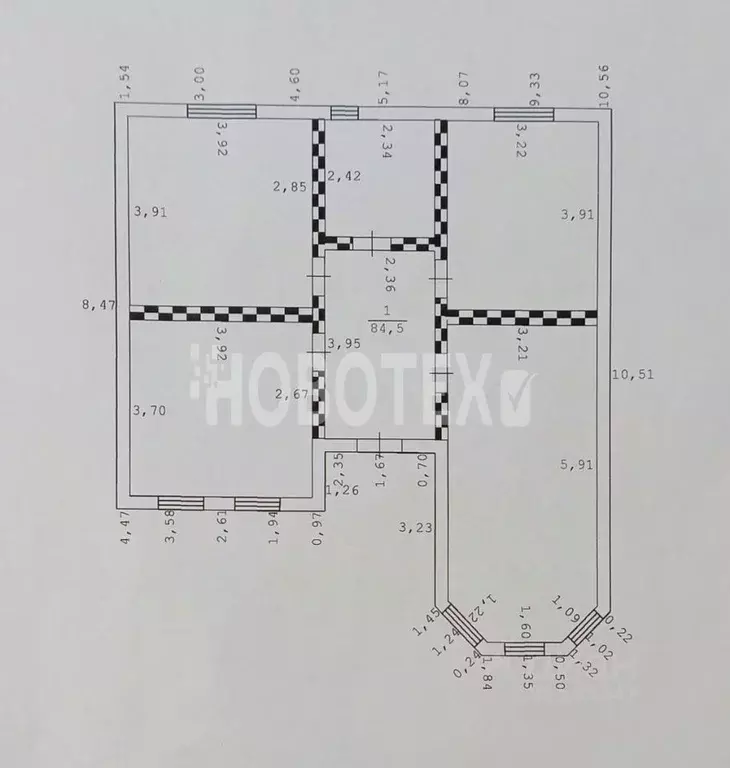 Коттедж в Краснодарский край, Апшеронск ул. Энгельса, 5 (85 м) - Фото 2