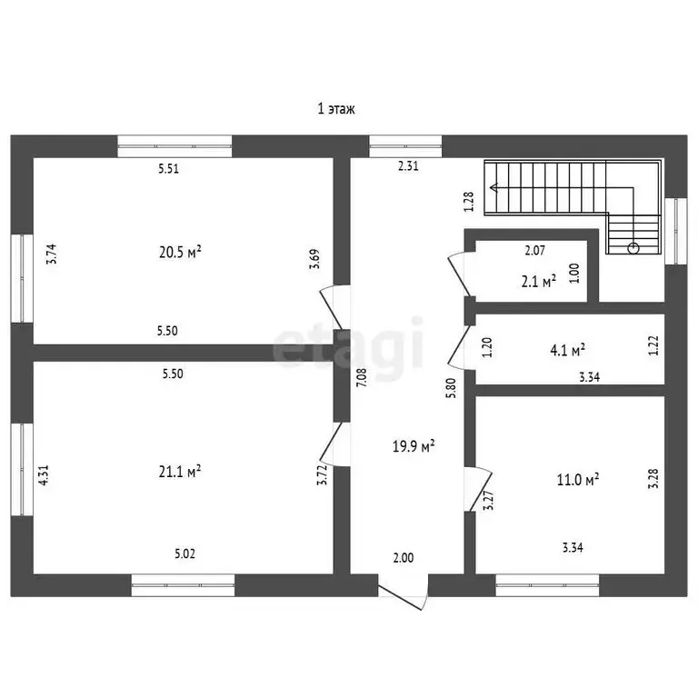 Дом в село Обуховское, улица Мира (162 м) - Фото 2